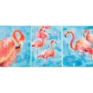 Khrystyna Hladka, Flamingos, 2019