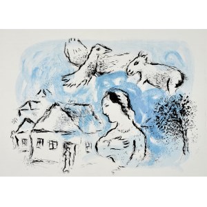 Marc Chagall (1887 - 1985), Wioska (Le Village), 1977