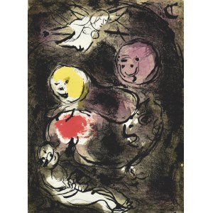 Marc Chagall (1887 - 1985), Prorok Daniel i lwy