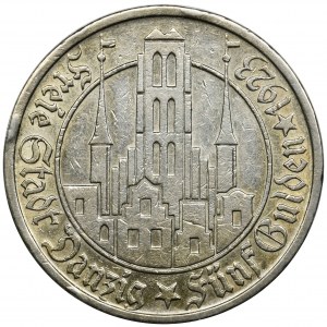 Free City of Danzig, 5 gulden 1923