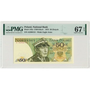 50 złotych 1975 - A - PMG 67 EPQ