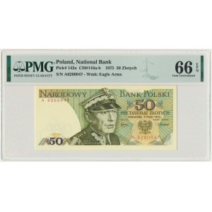 50 złotych 1975 - A - PMG 66 EPQ