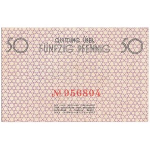 50 pfennig 1940 - red numerator
