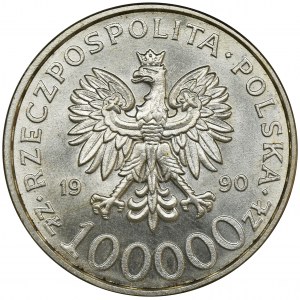 100.000 złotych 1990, Solidarność - TYP A