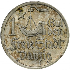 Free City of Danzig, 1 gulden 1923