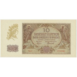 10 złotych 1940 - J -