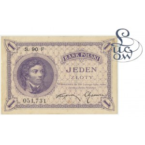 1 złoty 1919 - S.90 F - Kolekcja Lucow