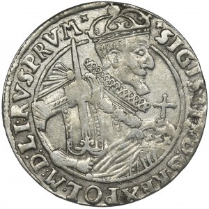 Sigismund III Vasa, 1/4 Thaler Bromberg 1623 - PRV M