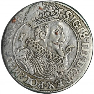 Sigismund III Vasa, 1/4 Thaler Danzig 1625 - PR•