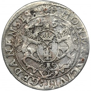 Sigismund III Vasa, 1/4 Thaler Danzig 1625 - PR•