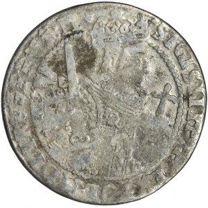 Sigismund III Vasa, 1/4 Thaler Bromberg 1622 - PRVS M