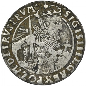 Sigismund III Vasa, 1/4 Thaler Bromberg 1623 - PRV M