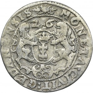 Sigismund III Vasa, 1/4 Thaler Danzig 1626/5 - PR•