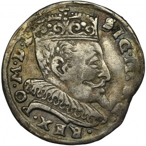 Sigismund III Vasa, 3 Groschen Vilinius 1595