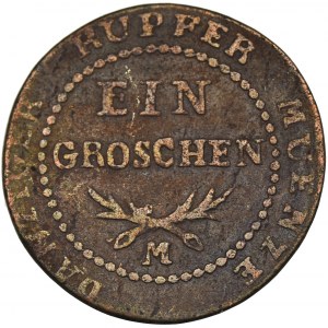 Free City of Danzig, Groschen 1809 M