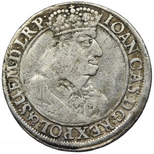 John II Casimir, 1/4 Thaler Danzig 1659 DL