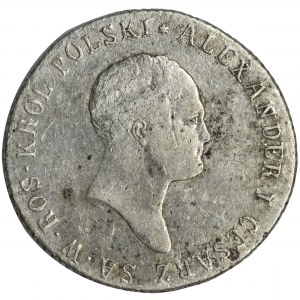 Poľské kráľovstvo, 2 zloté Varšava 1817 IB