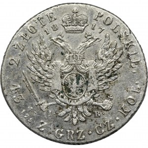 Kingdom of Poland, 2 zloty Warsaw 1817 IB