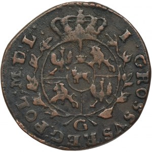 Poniatowski, Groschen Krakau 1767 G