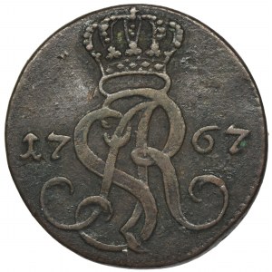 Poniatowski, Groschen Krakau 1767 g