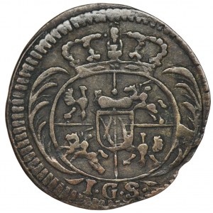 Augustus II the Strong, 1 Pfennig Dresden 1729 IGS