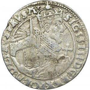 Sigismund III Vasa, 1/4 Thaler Bromberg 1624 - PRVS M