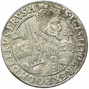 Sigismund III Vasa, 1/4 Thaler Bromberg 1622 - PRVS M