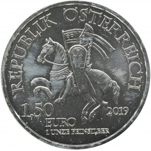Austria, II Republika, 1,50 Euro Wiedeń 2019 - Leopold V