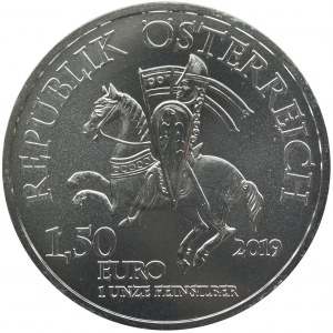 Austria, II Republika, 1,50 Euro Wiedeń 2019 - Robin Hood