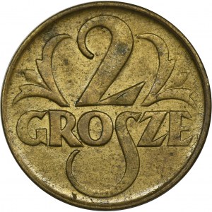 2 grosze 1923 Mosiądz