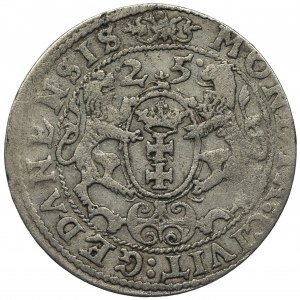 Sigismund III Vasa, 1/4 Thaler Danzig 1625 - PR•