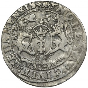 Sigismund III Vasa, 1/4 Thaler Danzig 1625 - PR•