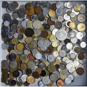 Zestaw, Mix monet z całego świata - 1.81 kg