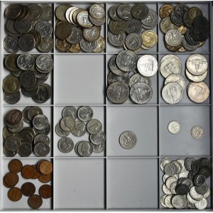 Zestaw, Mix monet z USA - Srebro