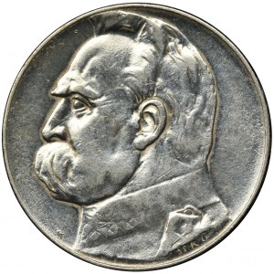 Piłsudski, 5 złotych 1934