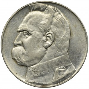 Pilsudski, 10 zloty 1937 - RARE