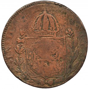 Brazylia, Pedro I, 80 Reis - kontramarka