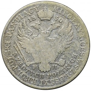 Polish Kingdom, 5 Zloty Warsaw 1830 FH