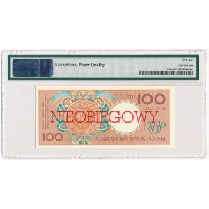 100 złotych 1990 - A - NIEOBIEGOWY - PMG 66 EPQ