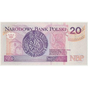 20 złotych 1994 - AA 0003894 - niski numer