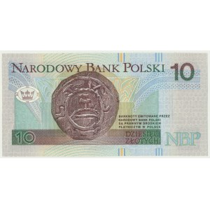 10 złotych 1994 - YB - seria zastępcza