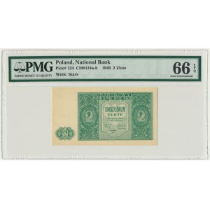 2 złote 1946 - PMG 66 EPQ