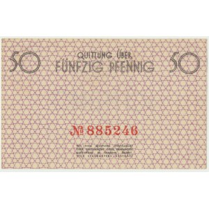 50 fenigów 1940 - numerator czerwony