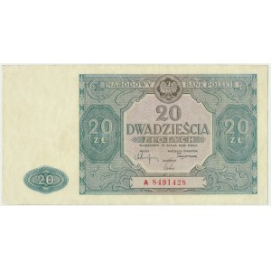 20 złotych 1946 - A -