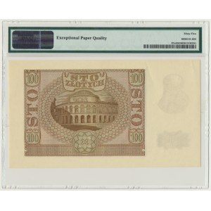 100 złotych 1940 - ZWZ - B - PMG 65 EPQ