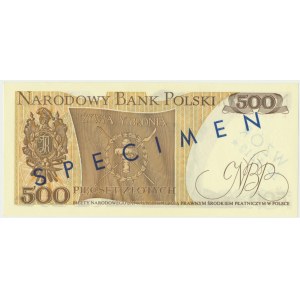 500 złotych 1974 - WZÓR K 0000000 No.1212 -