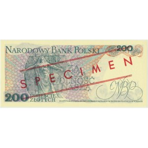 200 złotych 1979 - WZÓR AS 0000000 No.0580 -