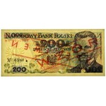 200 złotych 1979 - WZÓR AS 0000000 No.0580 -