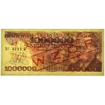 1 milion złotych 1991 - WZÓR A 0000000 No.0111 - RZADKI