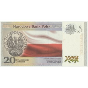 20 złotych 2018 - 100 lecie odzyskania Niepodległości - RP -